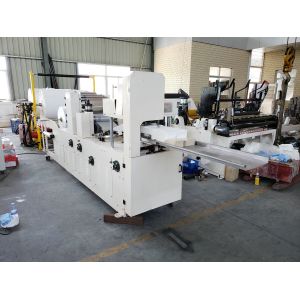 Buy cheap New Tissue Paper Napkin Manufacturing Machine / Tissue Paper Napkin Machine from wholesalers