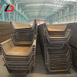 Buy cheap China Type U Z II 2 Shape Hot Rolled PU32-1 PU32+1 PU 32 Larsen Sy390 Sy295 Ms Mild Low Carbon Steel Sheet Pile for Struction Factory Price from wholesalers