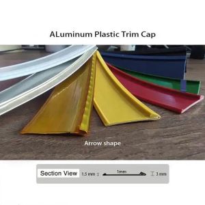 Alloy Plastic Trim Cap 40m Length Trimless Channel Letter Coil