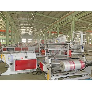 Buy cheap Servo Motor Driven Plastic Film Folding Machine 150m/min from wholesalers