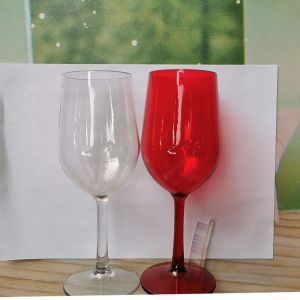 Buy cheap 400ml Tritan Crystal Glass Transparent Fun Plastic Wine Cup ODM from wholesalers