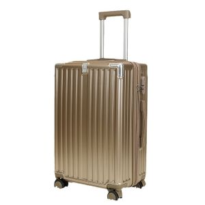 Buy cheap 20/24 Inch Aluminum Suitcase with 360° Wheels and Adjustable Trolley Bar from wholesalers