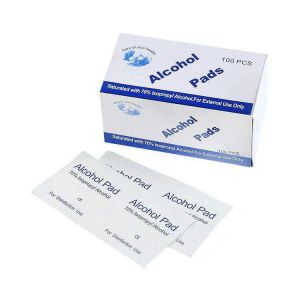 Disposable Non Woven 70% Isopropyl Alcohol Prep Pads For Disinfection Use