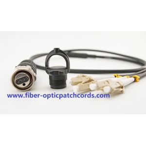 Buy cheap 2 Core ODC To LC Fiber Optic Patch Cable IP67 EMI Protected For CATV Links from wholesalers