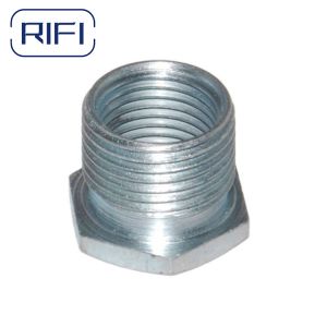 Buy cheap Electro Galvanized Threaded Conduit Fittings  Gi Conduit Reducer from wholesalers