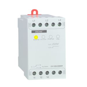 Buy cheap DV1-09 3 Phase Voltage Monitoring Relay with Phase Delay Overvoltage and Undervoltage Relay Din Rail from wholesalers