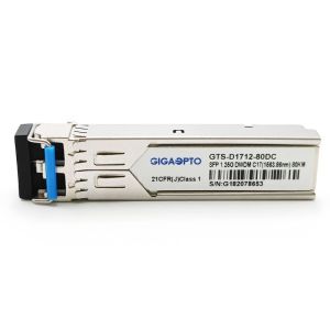 Buy cheap 100GHz Cisco DWDM-SFP Compatible 1G DWDM SFP ZX Transceiver 80km from wholesalers