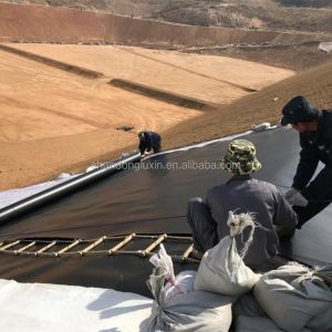 Buy cheap Cross Categories Consolidation Black HDPE Geomembranes for Fish Pond Lagoon Lake Dam Liner from wholesalers
