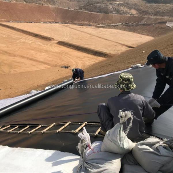 HDPE Geomembrane Pond Liner for Fish Farming and Landfill Project Solution
