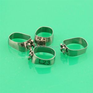 Buy cheap Welded U2L1 Ortho Pre Molar Band Braces With Buccal Tubes And Lingual Cleat Sheath from wholesalers