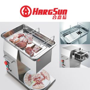 Buy cheap Stainless Steel Butchery Fresh Meat Cube Cutter Slicer 600w 250kg/H Meat Cutting Machine from wholesalers