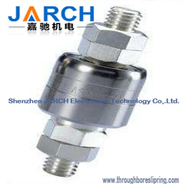 Quality 1 Pole 350A  Mercury Slip Ring 800RPM Signal Handling Performance for Plating Equipment for sale