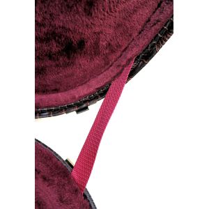 Buy cheap Plush Interior Leather Electric Guitar Case , Universal Electric Guitar Case With Padded Handle from wholesalers