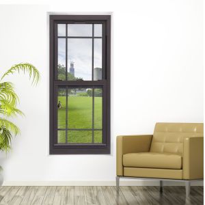 Double Hung Sash Aluminum Up Down Sliding Windows Vertical Style