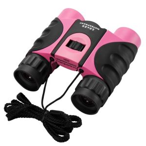 Buy cheap Pink 5.8 Degree Waterproof Fogproof Binoculars 25mm Objective Lens from wholesalers