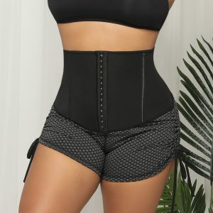 Buy cheap HEXIN Summer Neoprene High Waist Trainer Shorts for Medium Control Weaving Method from wholesalers