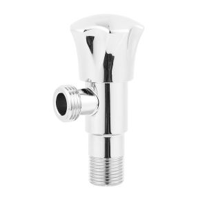 Buy cheap Water Heater SS201 Plating Angle Valve With Tap Faucet Angle Valve 1/2"x3/8" from wholesalers