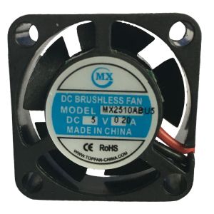 Buy cheap Plastic Small DC Brushless Fan , 12V Low Noise Cooling Fan 6000 - 12000RMP from wholesalers