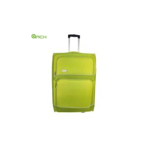 China 1680D Two Pockets Lightweight Cabin Luggage Case Smooth Wheels on sale