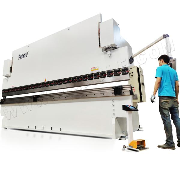 Quality NC hydraulic press brake with DA-41S, WC67K-160T/3200 sheet metal bending machine manufacturers for sale