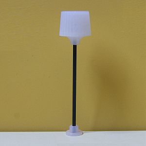 Buy cheap 1:150 model plastic lamppost, miniature model floor light,scale standard lamp,architectural model lamp 1:150 from wholesalers