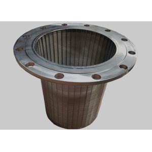 Buy cheap Wedge Wire Screen for Tank Equipment, Johnson Resin Trap Filter With Flange from wholesalers