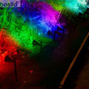 3.7V 2200MAH Solar Induction Street Lamp Black IP65 Waterproof