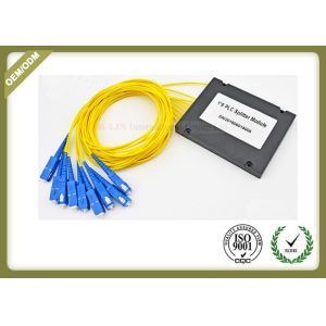 Buy cheap Corning SMF-28e Plc Splitter 1x8 ABS Box Package With SC UPC Connector from wholesalers