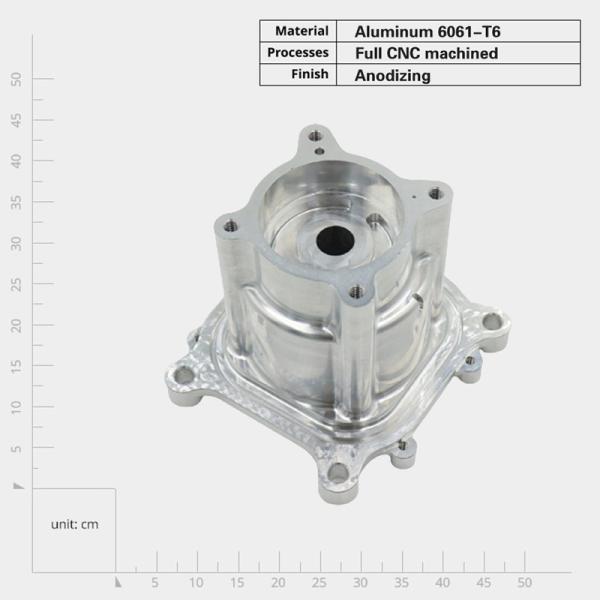 Buy cheap Customized Precision Lightweight Aluminum CNC Machining Turning Parts Processing Services from wholesalers