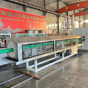 Buy cheap 110-450mm Threelayers Plastic Pipe Machine Manufacturers PE Pipe Production Line from wholesalers