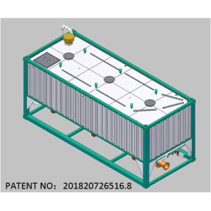 Buy cheap Container Trailer Transport 26m³ Low Profile Cement Silo from wholesalers