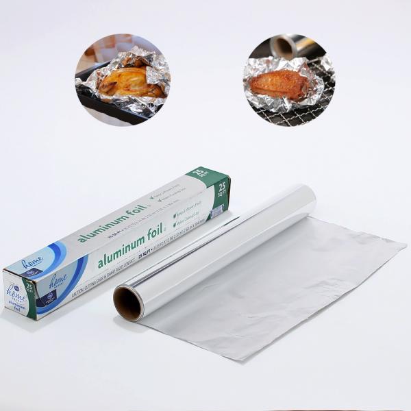 Quality 45cm 30m Heavy Duty Safe Food Grade Aluminum Foil Paper Roll for Kitchen in Household for sale