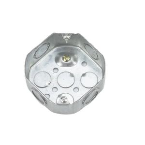 Buy cheap Concealed Galvanised Steel Junction Box Small Metal Electrical Box Customized from wholesalers