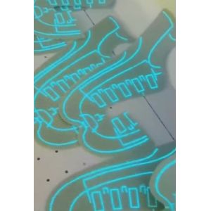 Digital Leather Printing Machine Dual Head Inkjet Digital Printing Machine