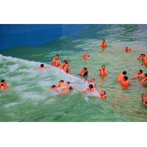 Buy cheap Biggest Outdoor Water Park Wave Pool Construction Strong Power With Stainless Steel Filter from wholesalers