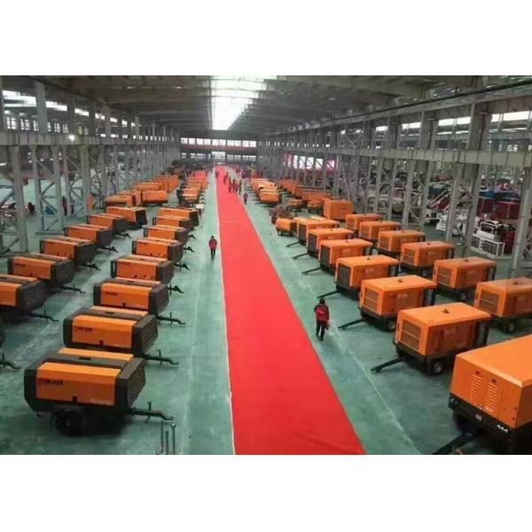 Diesel Driven 260HP 2.0Mpa Portable Screw Air Compressor