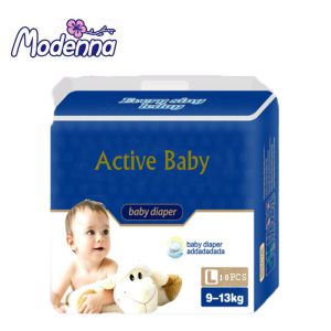 Breathable Disposable Baby Nappy Embroidered Soft Cotton Diapers