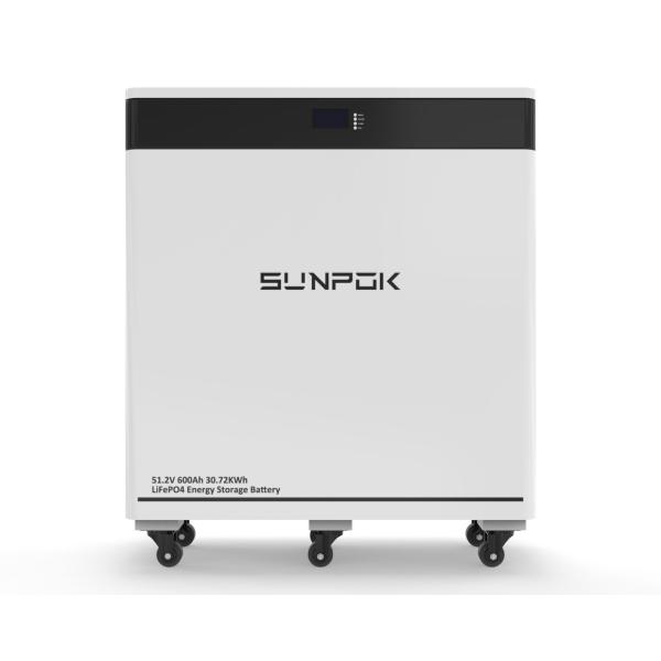 2025 Floor Type 30kwh Lifepo4 Battery Pack 51.2v 600Ah Energy Storage Lithium