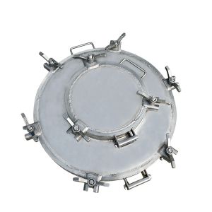 Buy cheap Quick-Opening Stainless Steel Explosion-Proof Manhole Cover with Breathing and Venting Functions The Perfect Tool Companion from wholesalers