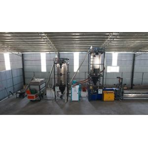 Buy cheap 100% Recycled Bottle Flakes Material PLC Control Strap Speed 250m/min from wholesalers