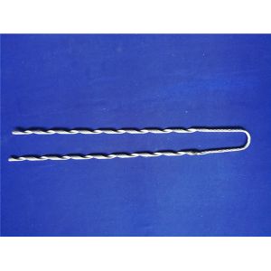 Buy cheap Steel Strand 3/16" 508MM 0.11KG Preformed Guy Grip Dead End Grips from wholesalers