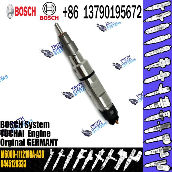 Buy cheap High Quality New Diesel Fuel Injector 0445120332 0445120333 Common Rail Injector 5 262 128 M6000-1112100A-A38 from wholesalers