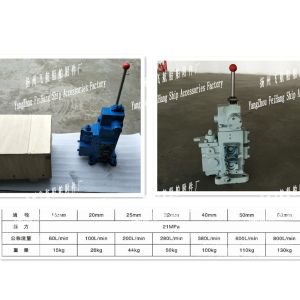 Manual proportional compound valve, manual proportional reversing speed