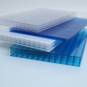 Buy cheap Transparent Multilayer Polycarbonate Uv Protected PolyCarbonate Greenhouses Multiwall Makralon Pc Hollow Sheet from wholesalers