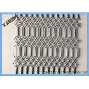 Buy cheap Flattened Expanded Metal Wire Mesh / Expanded Mesh Screen Wear Resistance from wholesalers