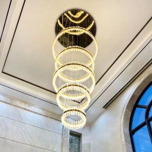 Buy cheap Gold Metal Large Modern Circular Chandelier from wholesalers