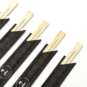 Buy cheap Customized Sushi Custom Logo Bamboo Chopsticks Individual Wrapping from wholesalers
