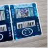 Buy cheap Metalized Double Layer Labels Customized Laser Security Scratch Off Labels from wholesalers