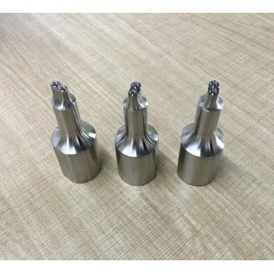 Double Tips Ultrasonic Welding Transducer , Ultrasonic Welding Horn For Spot