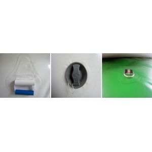 Family Inflatable Water Sports / Inflatable Saturn Rockers With Handles